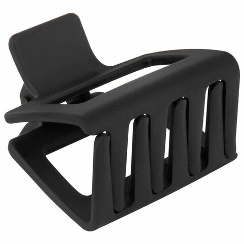 Краб для волос 5 см, soft-touch, чёрный, MONTE VITA, 457009