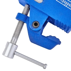 Тиски слесарные поворотные мини (ширина губ - 75мм) Scheppach Sch-329275