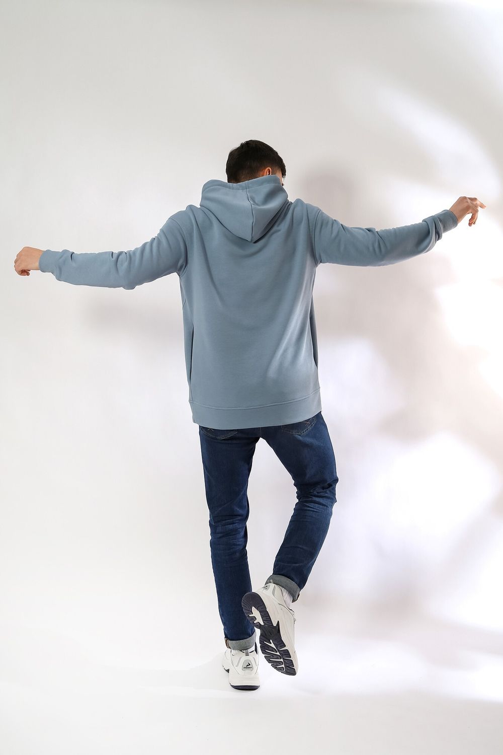 Толстовка мужская Трек-4 Виотекс СЕРО-ГОЛУБОЙ