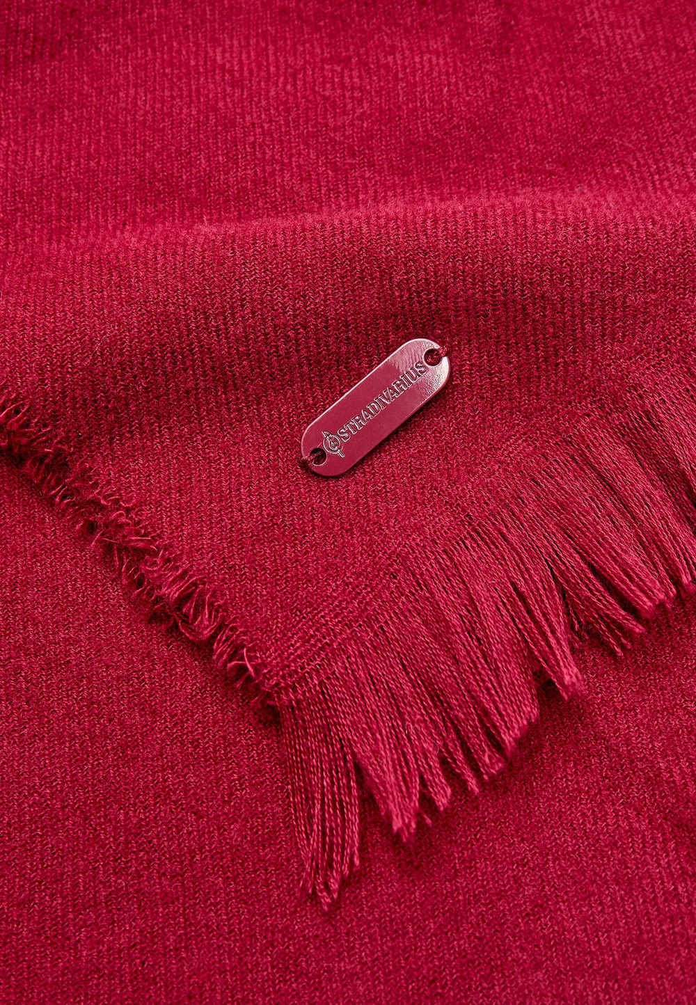 STRADIVARIUS Базовый шарф, бургунди