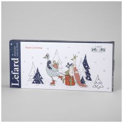 БЛЮДО ОВАЛЬНОЕ LEFARD "FAMILY CHRISTMAS" 25,5 СМ (КОР=24ШТ.)