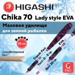 Удилище зимнее Chika 95 Lady style EVA