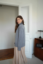 Свитер Алтай для беременных и кормящих мам, Серый