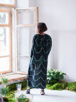 Платье-рубашка ГРАДИЕНТ (лесной)