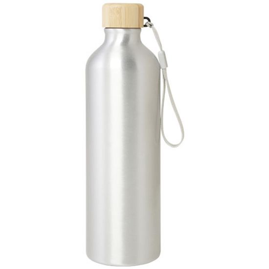 Бутылка для воды Malpeza из переработанного алюминия, сертифицированного по стандарту RCS, объемом 770 мл