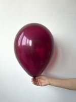B Шар кристалл 12" / 30 см 024 бургундия (БГ-17)