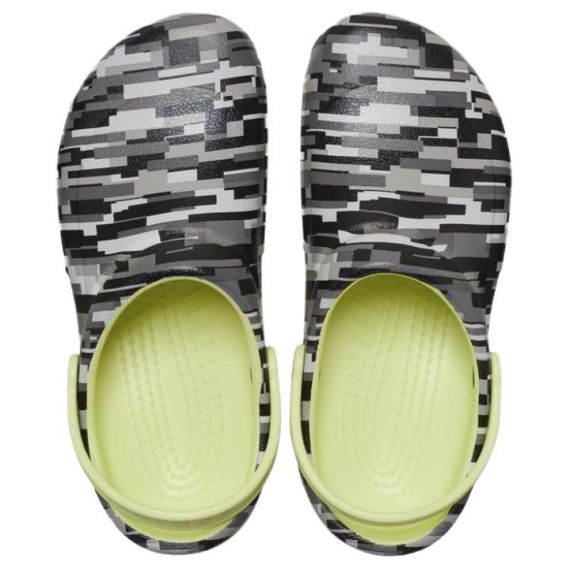 Crocs Bistro Graphic Clog 'Black Green'