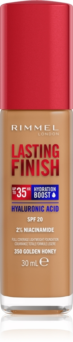 Rimmel Lasting Finish 35H Hydration Boost - Увлажняющий тональный крем SPF 20, 30 ml