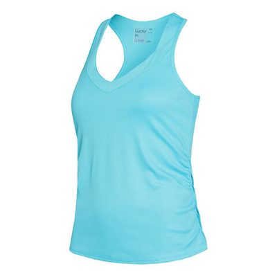 Женская теннисная майка Lucky in Love Love Wins Tank Top Women - Light Blue