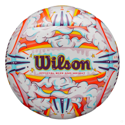Мяч волейбольный Wilson Graffiti Peace VB WV4006901XBOF, размер 5, мультиколор