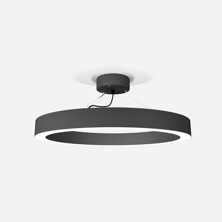 Светильник подвесной кольцо AltoLight Aura D650, потолочная чаша в комплекте