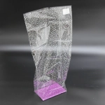 Пакет на жестком дне, рисунок «мошка» (дно 17*11; выс.54,5см)