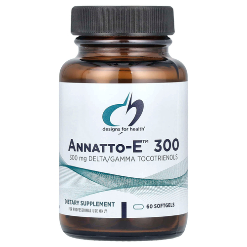 Designs For Health, Annatto-E™ 300, 60 капсул