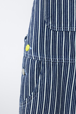 ZARA КОРОТКИЙ КОМБИНЕЗОН В ПОЛОСКУ PENN ©, ПОЛОСКИ