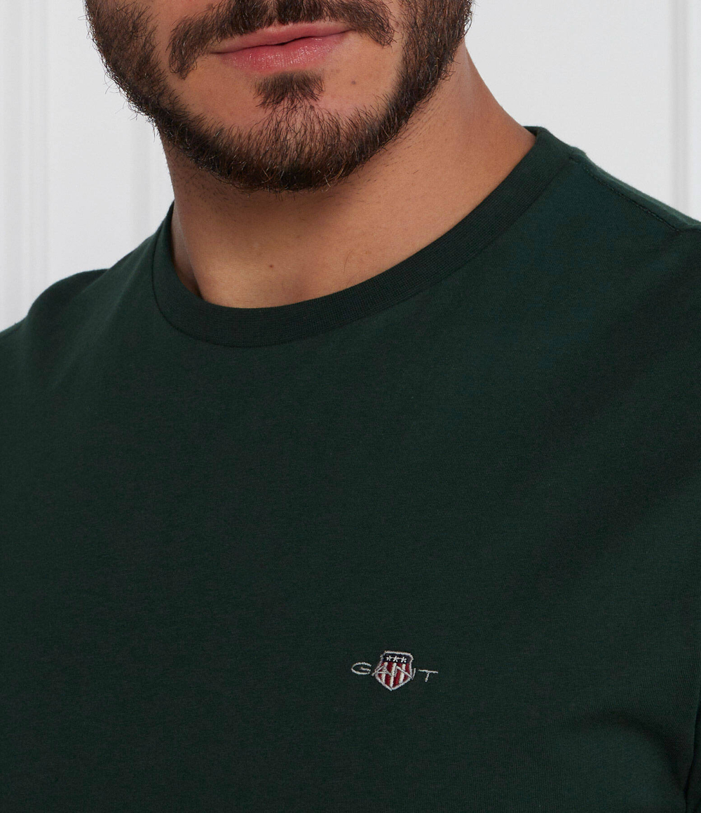 Футболка Gant - темно-зеленый(2003184)