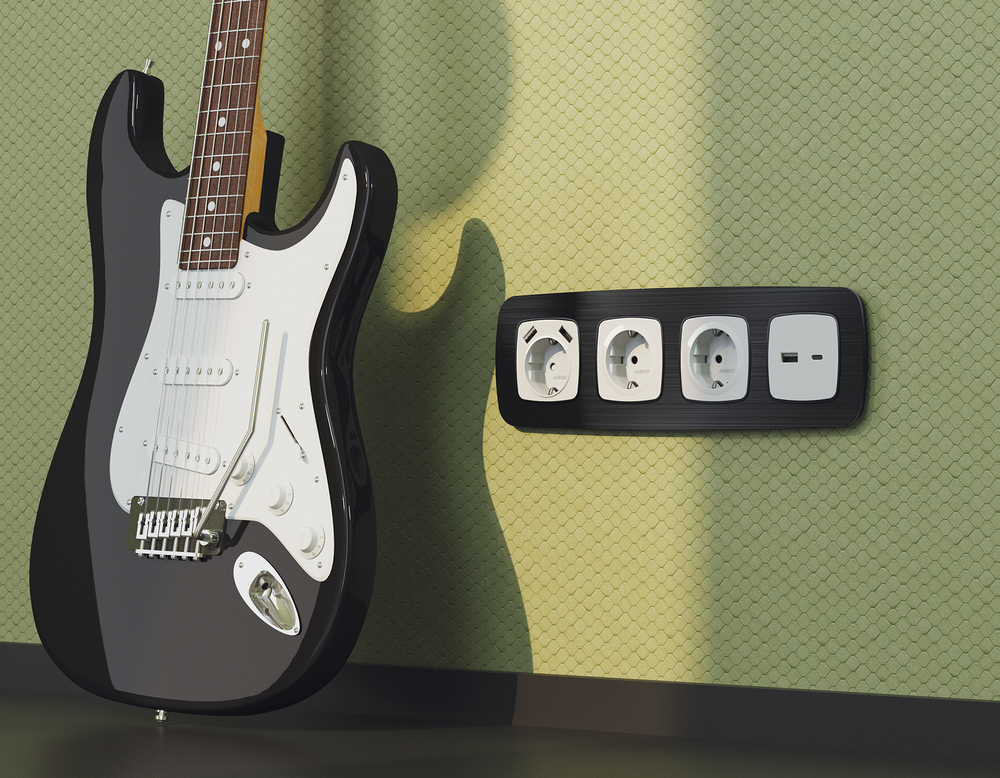 OF580504 Рамка OMEGA Radian (Черный Металл шлифованный) 4-ая