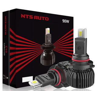 Автолампа LED НB3/НB4/HIR2 9012 к-т NTS (вентилятор) С10 90W 4300K 4500Lm  (С10-HВ4-4300K)