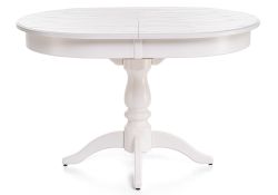 Стол Сайрус 120(160)х84х76 молочный