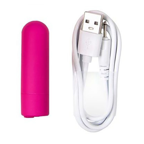 Розовая перезаряжаемая вибропуля 5,5см Kokos KokoVibe