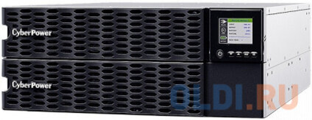 Источник бесперебойного питания / UPS CyberPower OL8KERTHD Online 8000VA / 8000W USB / RS-232 / Dry / EPO / SNMPslot / BM / ENV / RJ11 / 45 / ВБМ (6 IEC С13, 1 IEC C19, terminal)