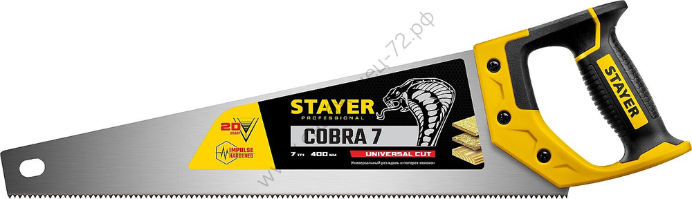 STAYER Cobra 7 400 мм, Универсальная ножовка (1510-40)