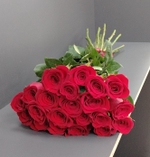 21 красная роза 70 см