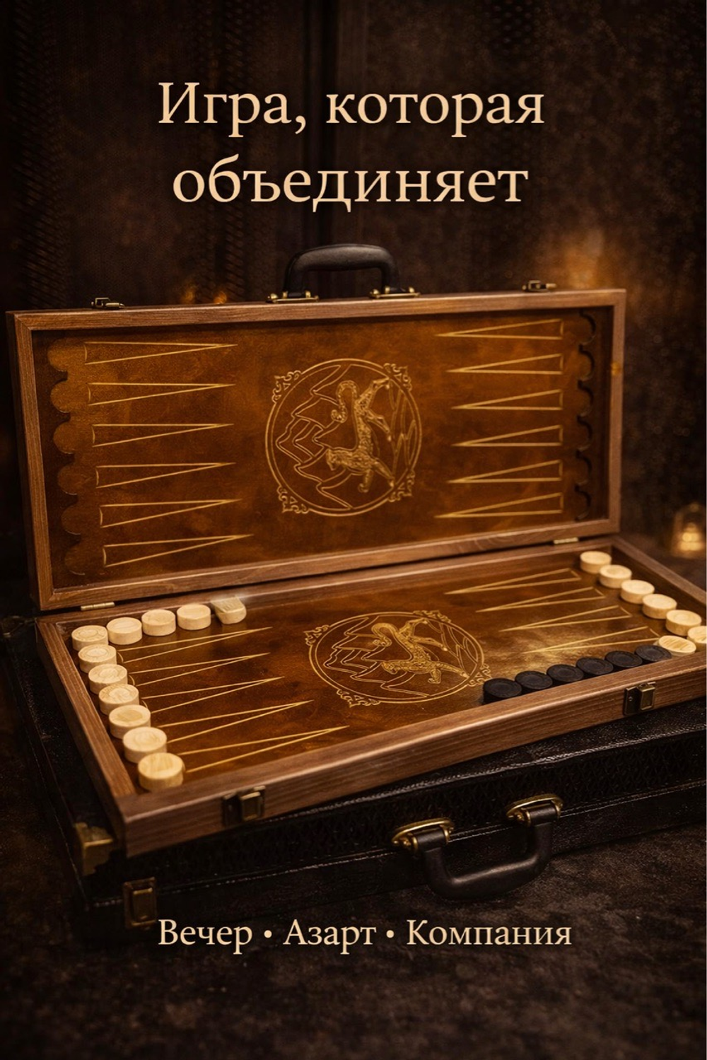 Нарды деревянные