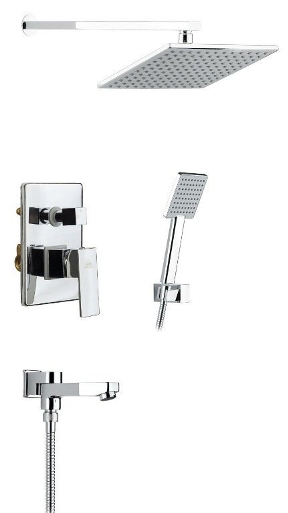 Душевой комплект Timo Selene SX-3069/00 SM1113, 3-х режимная, хром