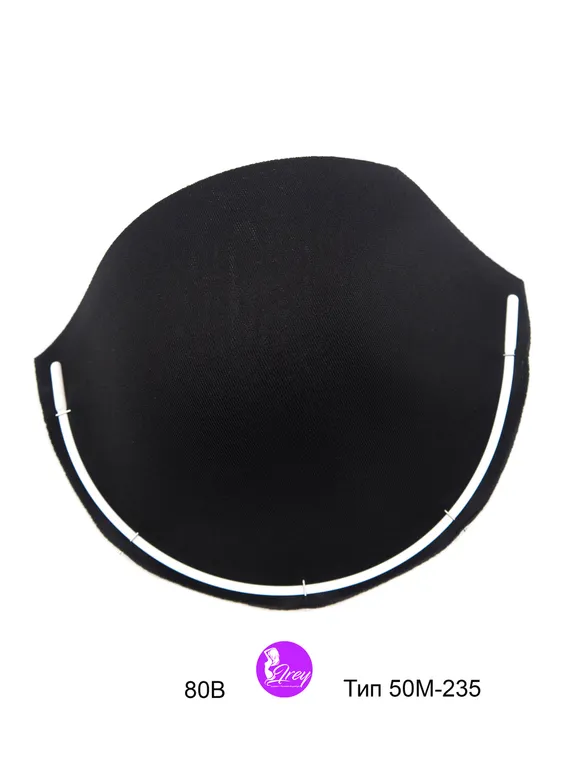 Чашки спейсер балконет СМ-24, 80В-85А-75С-70D, черный 170