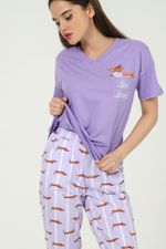 Костюм женский Таксы-2 Виотекс ЛИЛОВЫЙ