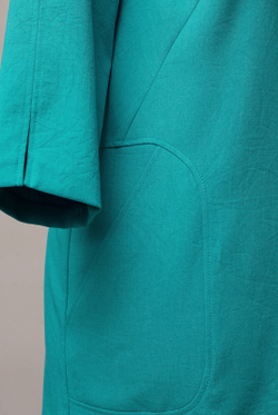 Офисное платье 3053ШП, морск.волна #259МВ053053ШП