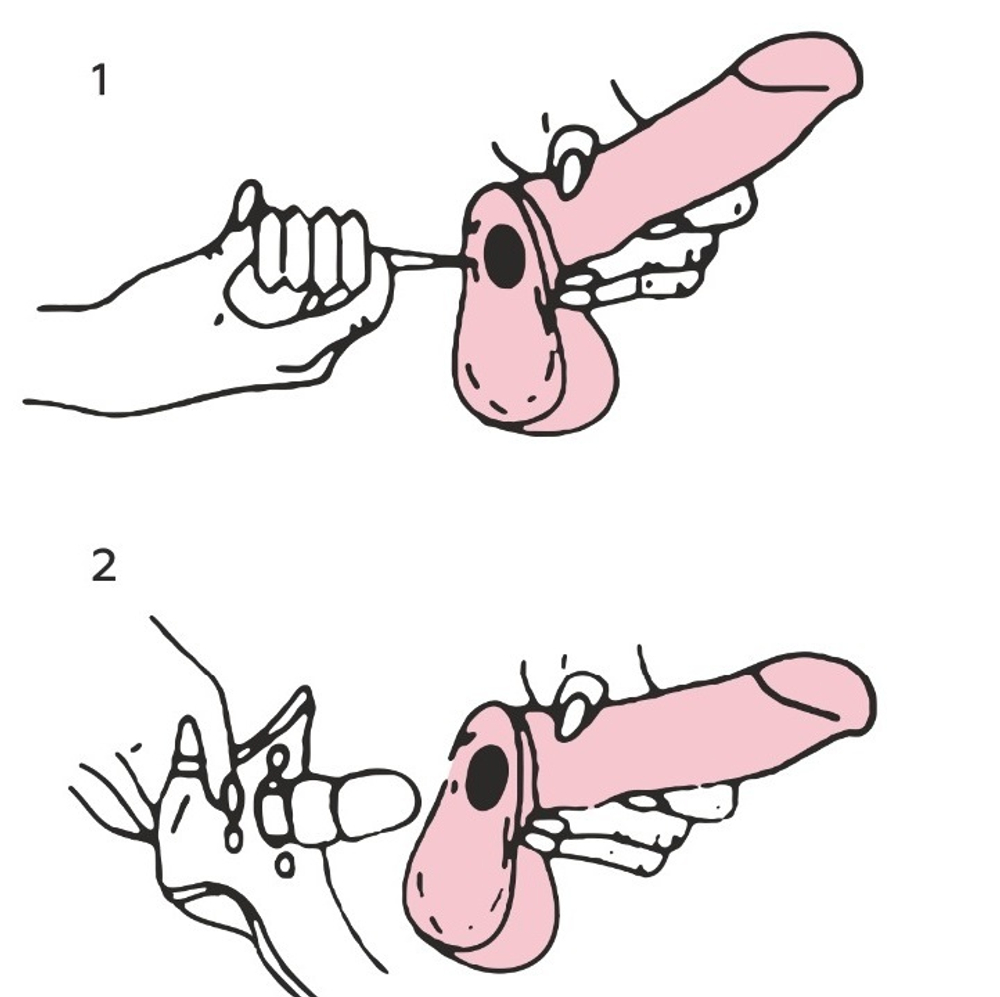 Насадка для страпона F Real Standard с коннектором 19,5 см