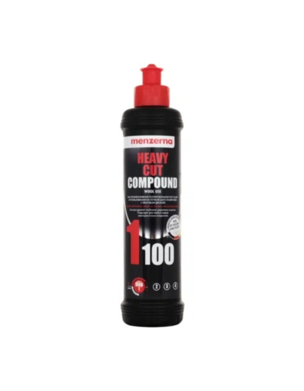 Menzerna Heavy Cut Compound 1100 - высокоабразивная полировальная паста 250мл