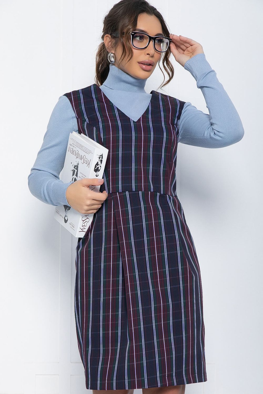 Платье Кембридж (синее) П11952 LT Collection