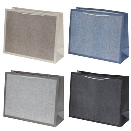 GAEM Пакет подарочный XL (бумага 250г/м2, блок 12шт), L55 W20 H37 см, 4в.