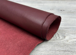 Экстрела цв. Бордовый / Vacchetta Extrella Burgundy, толщ. 1,4-1,6 мм, натуральная кожа