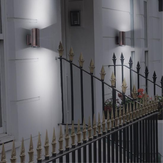 370407 STREET NT18 398 коричневый Ландшафтный светильник IP54 GU10  2*50W 220-240V LANDSCAPE