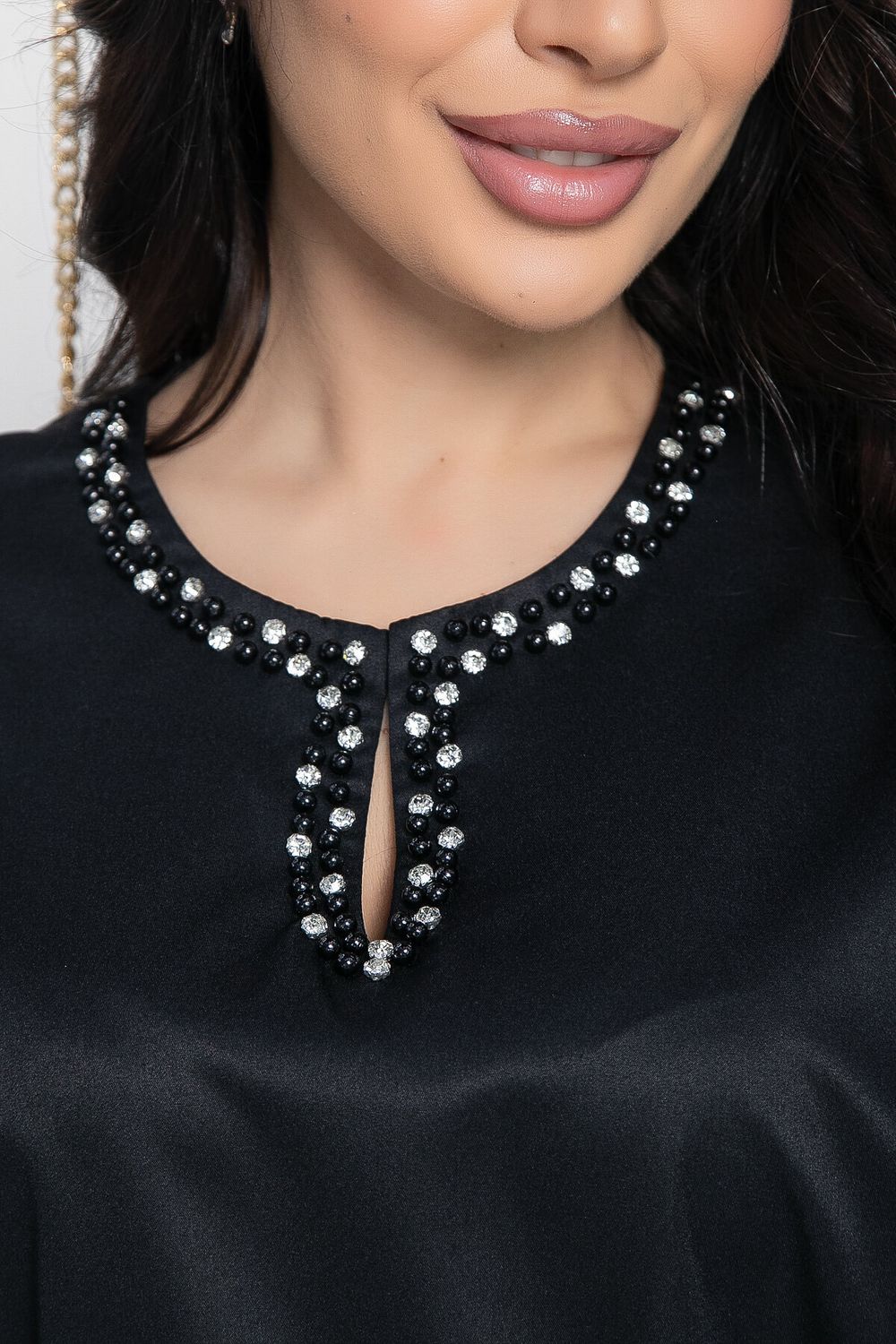 Костюм с юбкой Альсия (черный) К14393-5М LT Collection