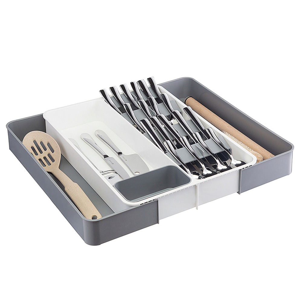 Органайзер для кухни раздвижной abdi, 26,8х39,5х5,1 см