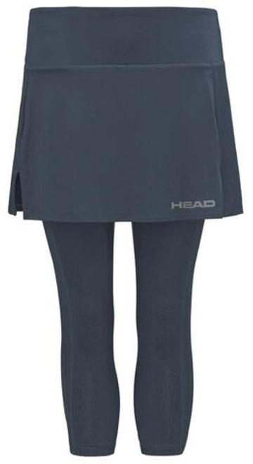 Теннисная юбка Head Club 3/4 Tights Skort - небесный