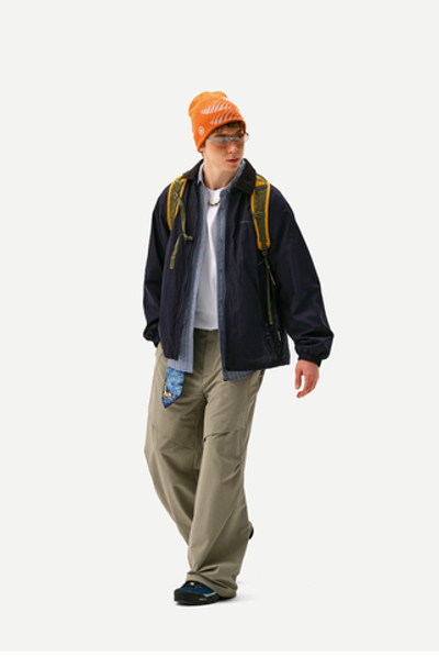 Куртка Nothomme Monterest Outdoor Water-Repellent Vintage Corduroy Lapel Loose Fit Coach Jacket