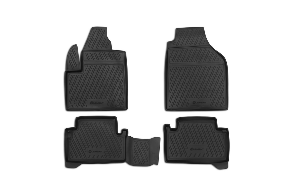 Коврики в салон FORD Tourneo Connect 2002-, 4 шт. (полиуретан) Element.S000.11