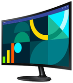 Монитор 24" Samsung LS24D364GAIXCI черный