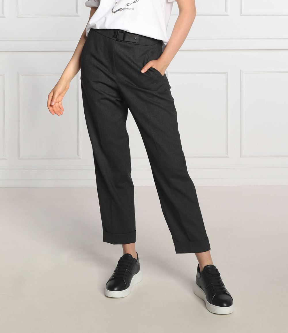 Хлопковые штаны Peserico - черный(P04824 02652)