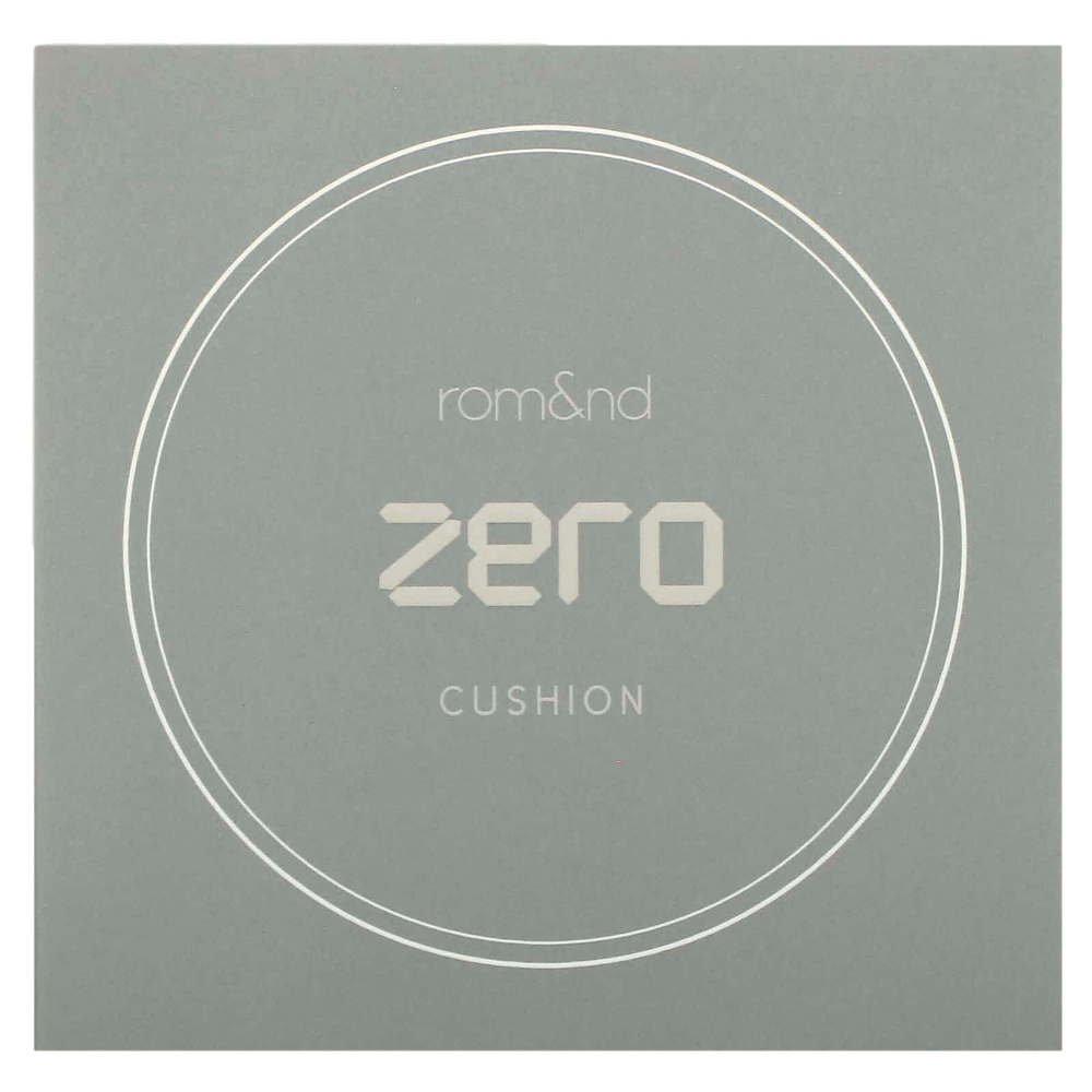 rom&nd, Zero Cushion, кушон, SPF 20 PA++, оттенок 02 натуральный, 14 г