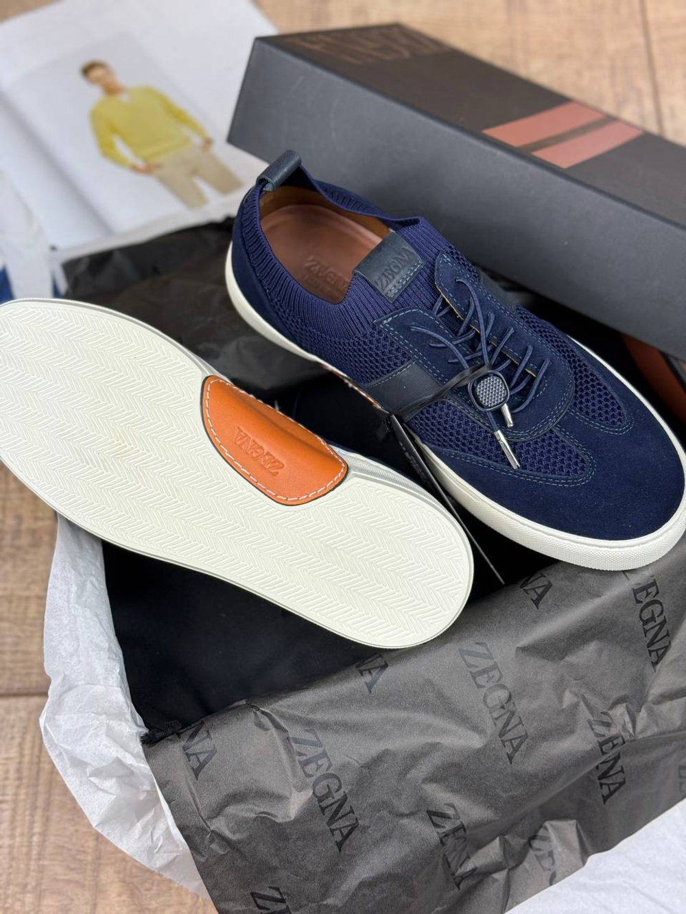 Кеды Zegna