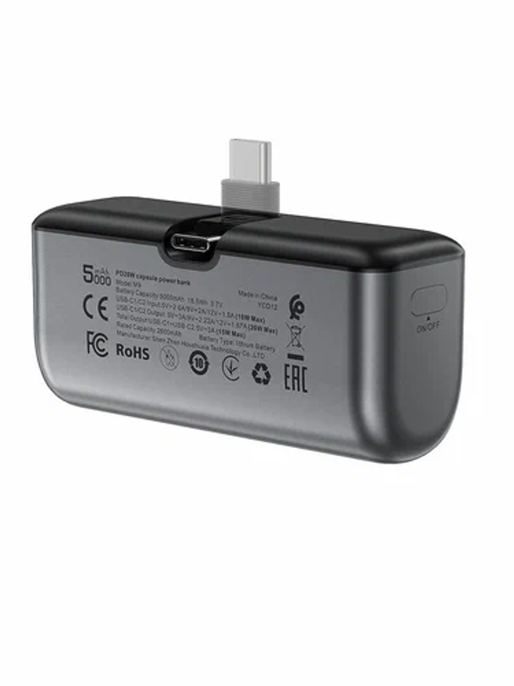 M9-5000 PD20W capsule power bank