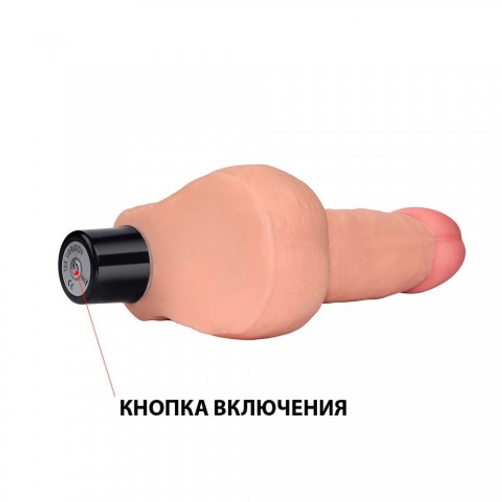 Вибратор серии REAL SOFTEE, 17*3,5