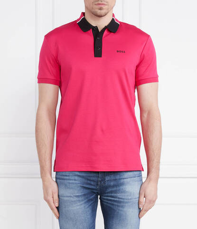 поло paddy 3 BOSS GREEN - малиновый(50488801)