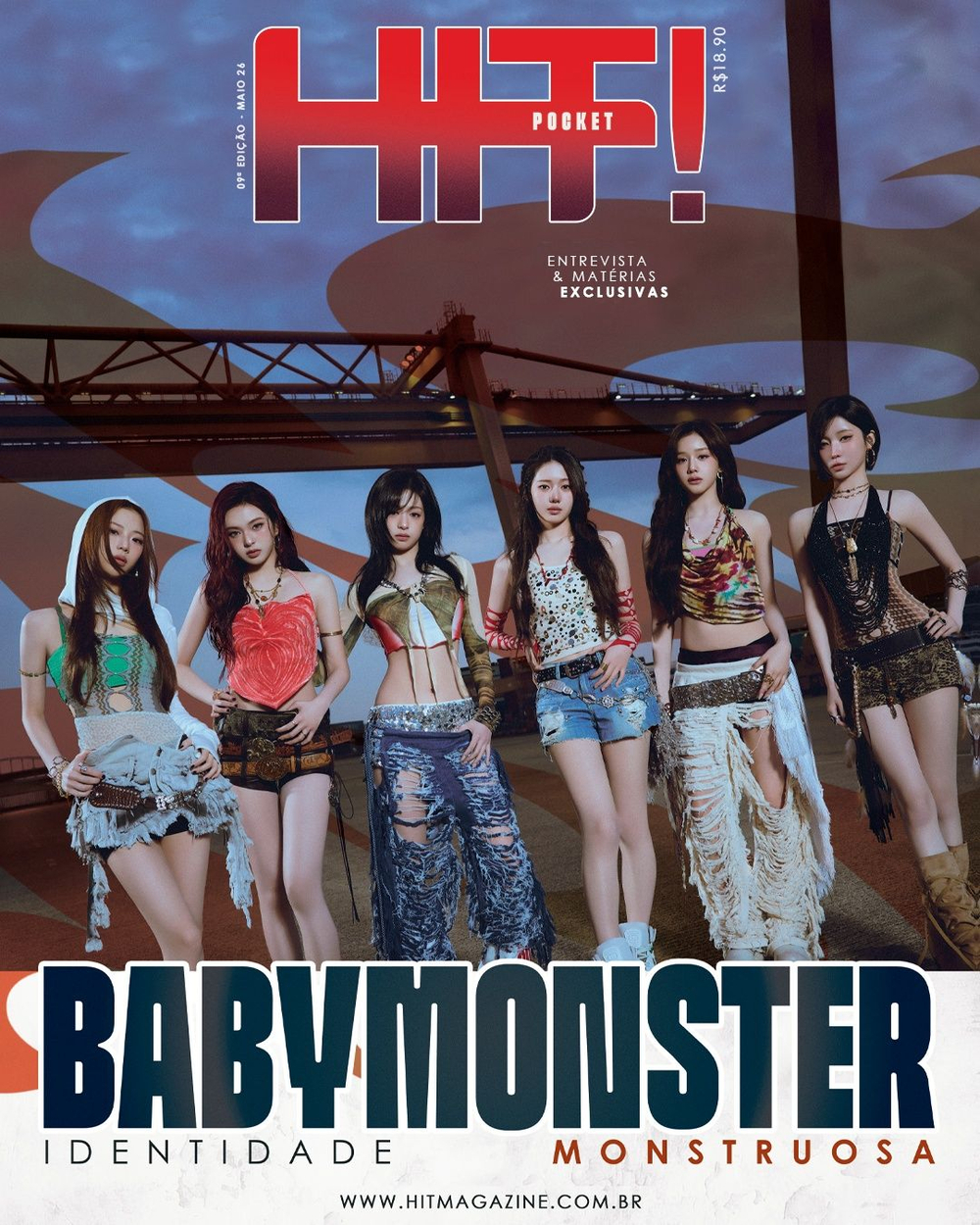 (ПРЕДЗАКАЗ) публикация HIT! (Brazil) - 2026.05 BABYMONSTER